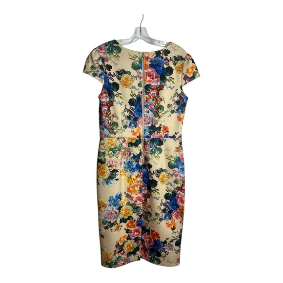 Betsey Johnson Multicolor Floral Midi Dress - Picture 8 of 9